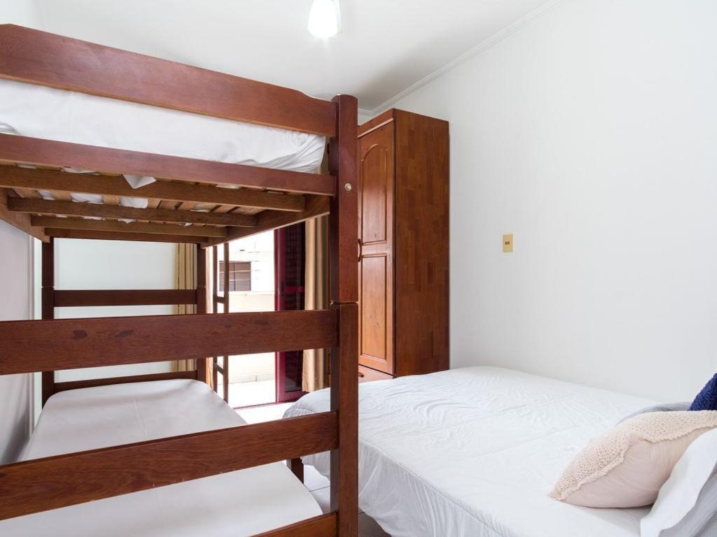 Apartamento Espacoso Com Ar Condicionado E Wi-Fi, A 100 Metros Da Praia - Edificio Estoril Ubatuba Exterior foto